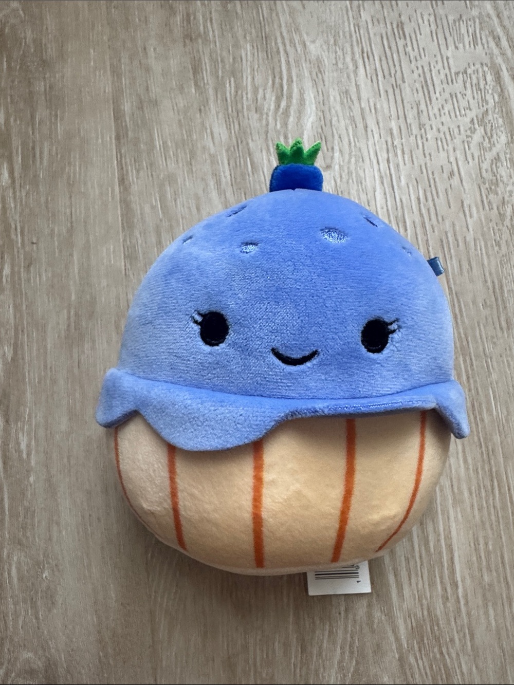 Mini Squishmallows Blueberry Cupcake
